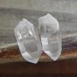 Crystal Point Stud Earring..